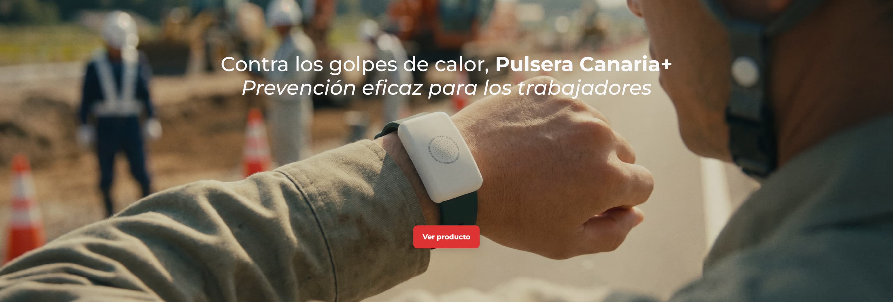 Pulsera Canaria+ Prevención golpe de calor